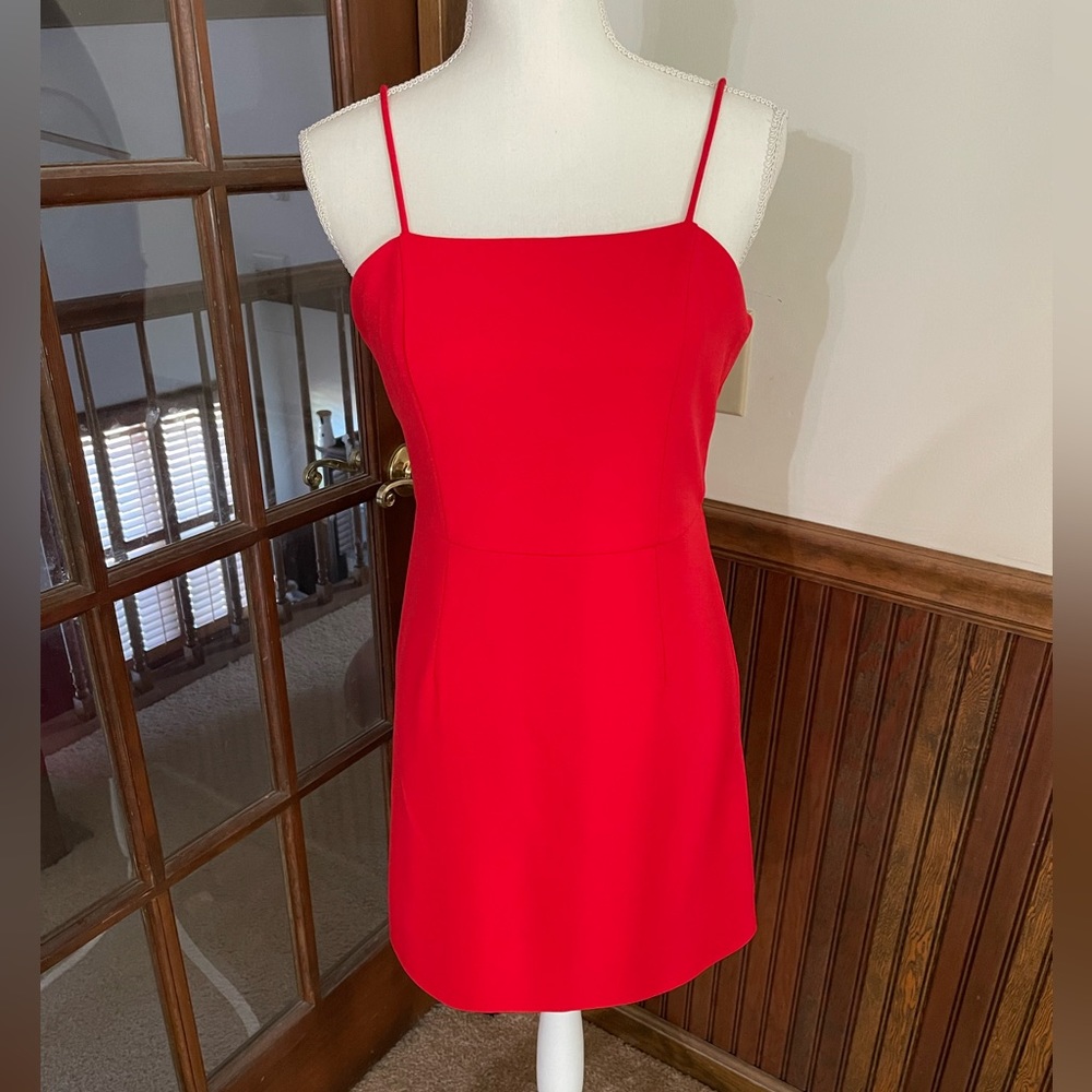 Red dress
